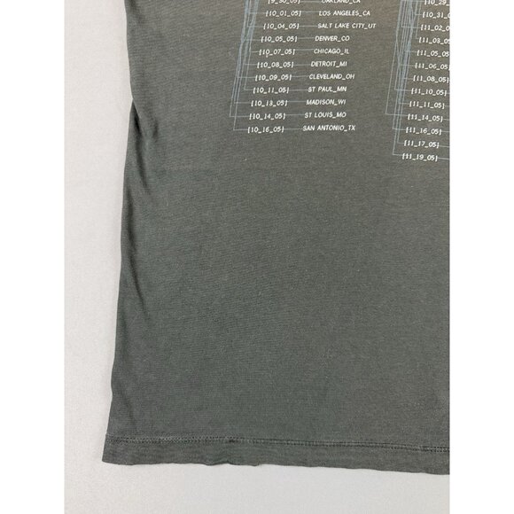 Vintage Y2K Nine Inch Nails Live With Teeth 2005 Promo Concert Fade Black Tour - Picture 9 of 16